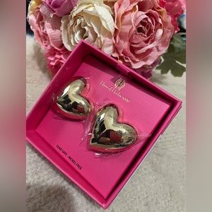 Amour Gold Heart earrings